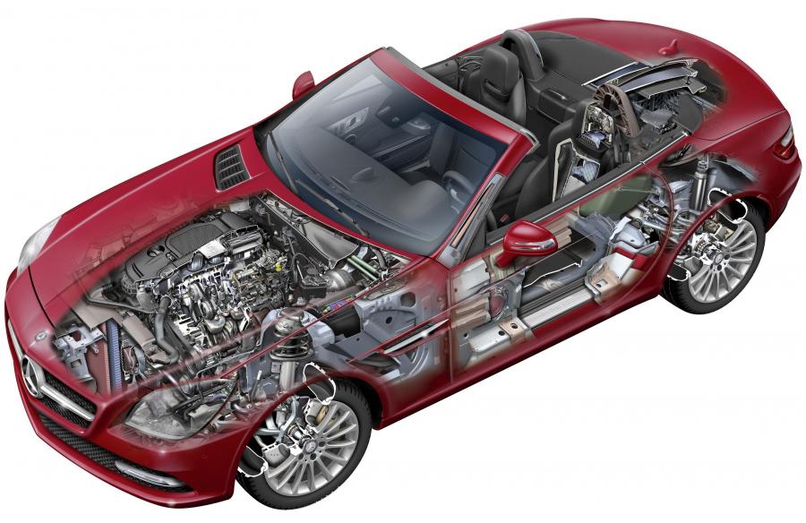  Mercedes-Benz SLK350 2011 года  (фото 3 из 177)